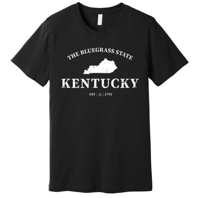 Kentucky The Bluegrass State Premium T-Shirt