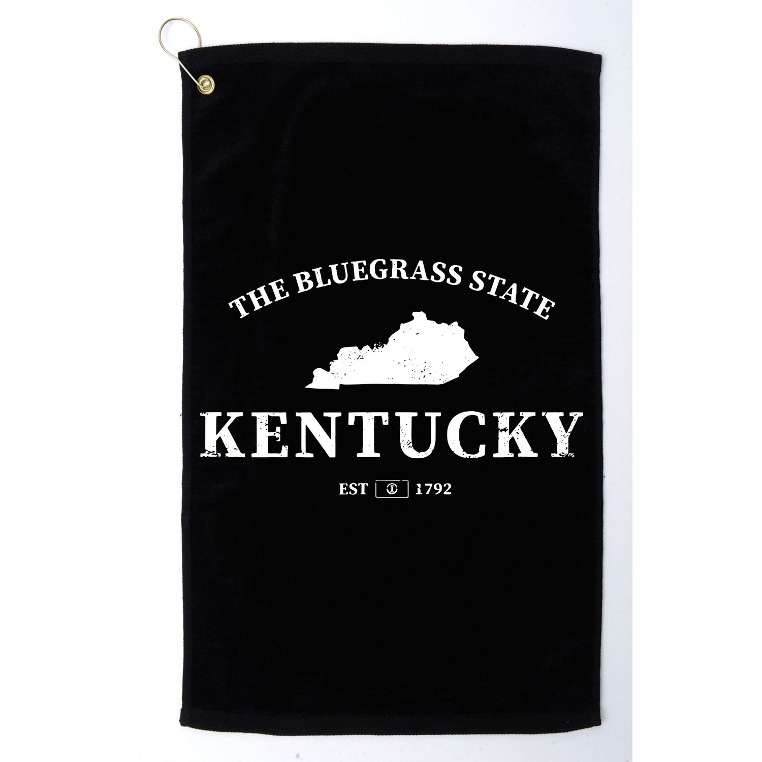 Kentucky The Bluegrass State Golf Towel