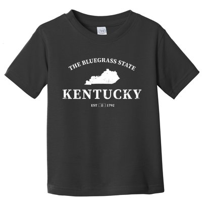 Kentucky The Bluegrass State Toddler T-Shirt