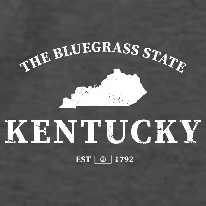 Kentucky The Bluegrass State Vector Backpack