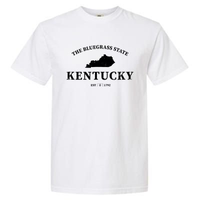 Kentucky The Bluegrass State Garment-Dyed Heavyweight T-Shirt