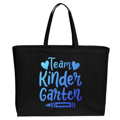 Kindergarten Team Cute Gift Cotton Canvas Jumbo Tote