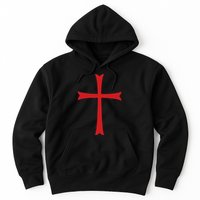 Knights Templar Cross Crusader Hoodie