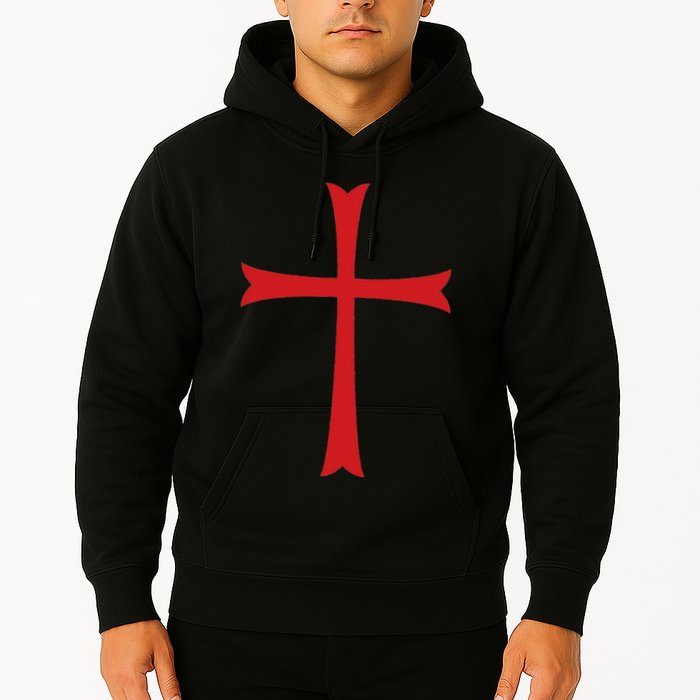 Knights Templar Cross Crusader Hoodie