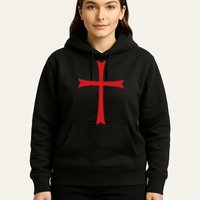 Knights Templar Cross Crusader Hoodie