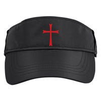 Knights Templar Cross Crusader Adult Drive Performance Visor