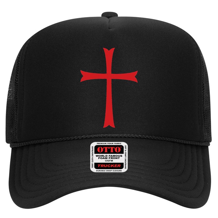 Knights Templar Cross Crusader Trucker Hat