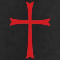 Knights Templar Cross Crusader Trucker Hat