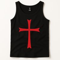 Knights Templar Cross Crusader Tank Top