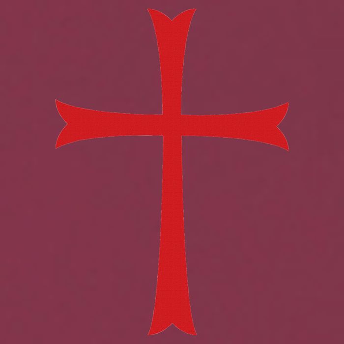 Knights Templar Cross Crusader 16oz Travel Tumbler