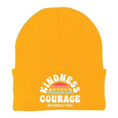 Kindness Takes Courage Positive Inspirational Retro Vintage Great Gift Knit Cap Winter Beanie