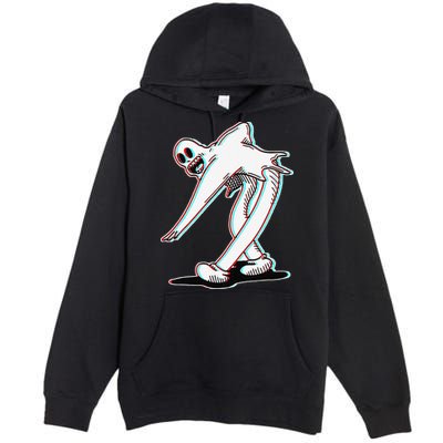 Koko The Clown Ghost Glitch Dancing Premium Pullover Hoodie
