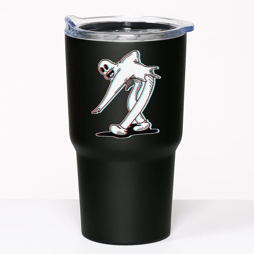 Koko The Clown Ghost Glitch Dancing Tumbler