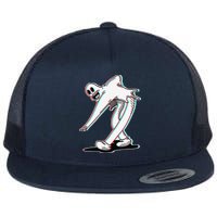 Koko The Clown Ghost Glitch Dancing Flat Bill Trucker Hat