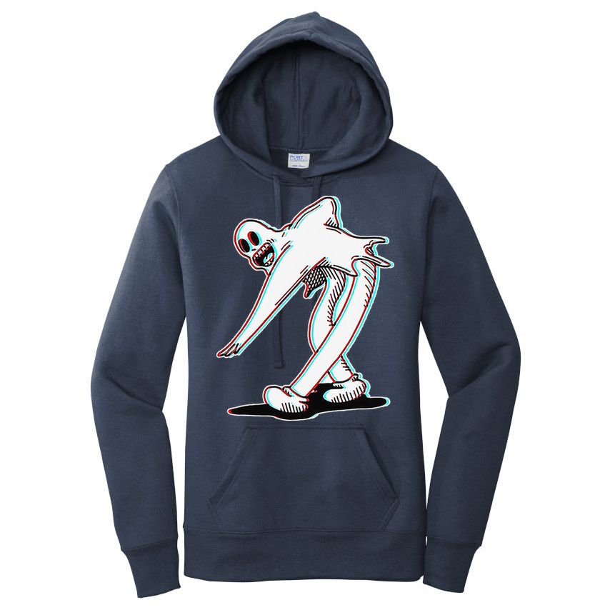 Koko The Clown Ghost Glitch Dancing Women's Pullover Hoodie