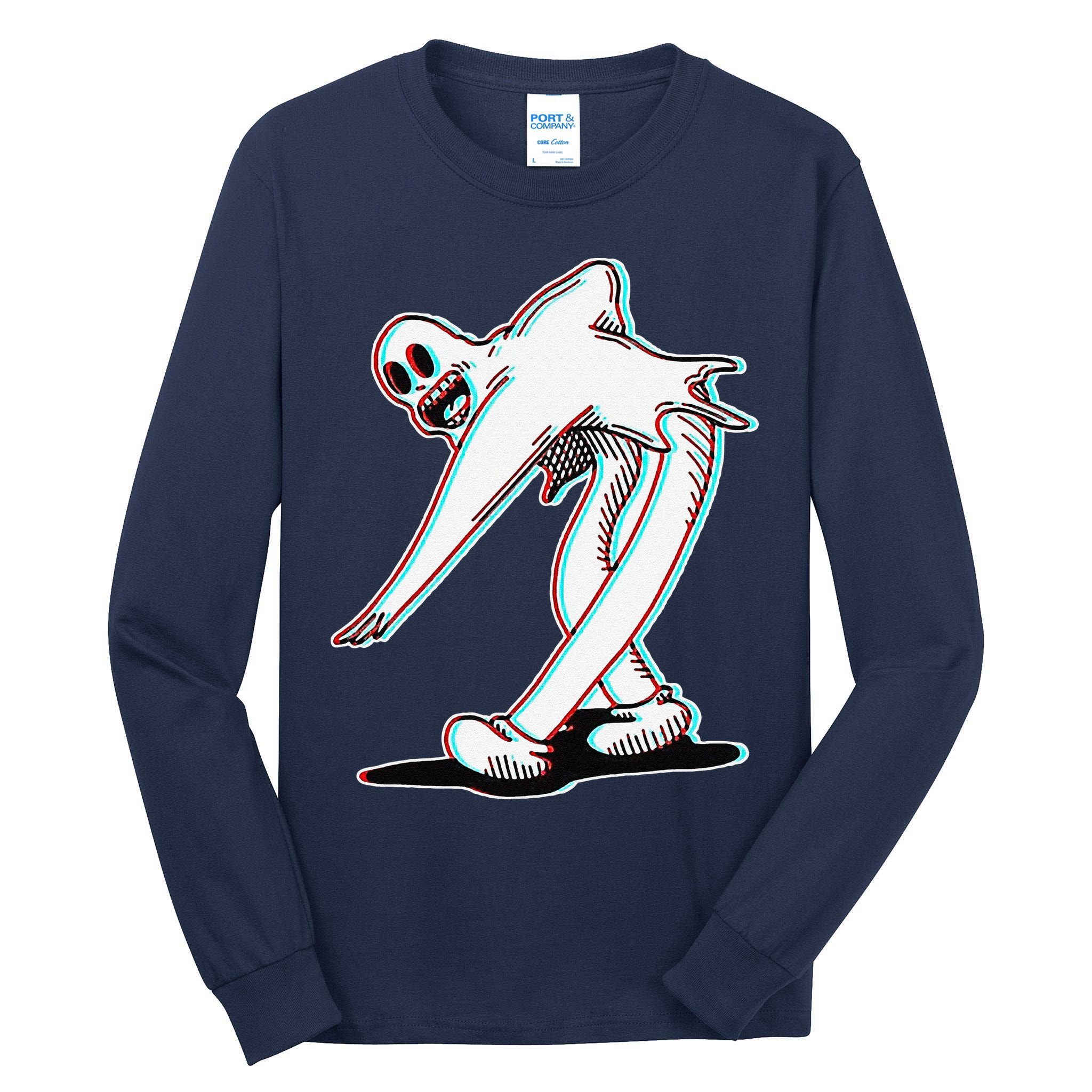 Koko The Clown Ghost Glitch Dancing Tall Long Sleeve T-Shirt