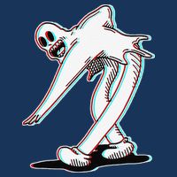 Koko The Clown Ghost Glitch Dancing 25L Jumbo Tote