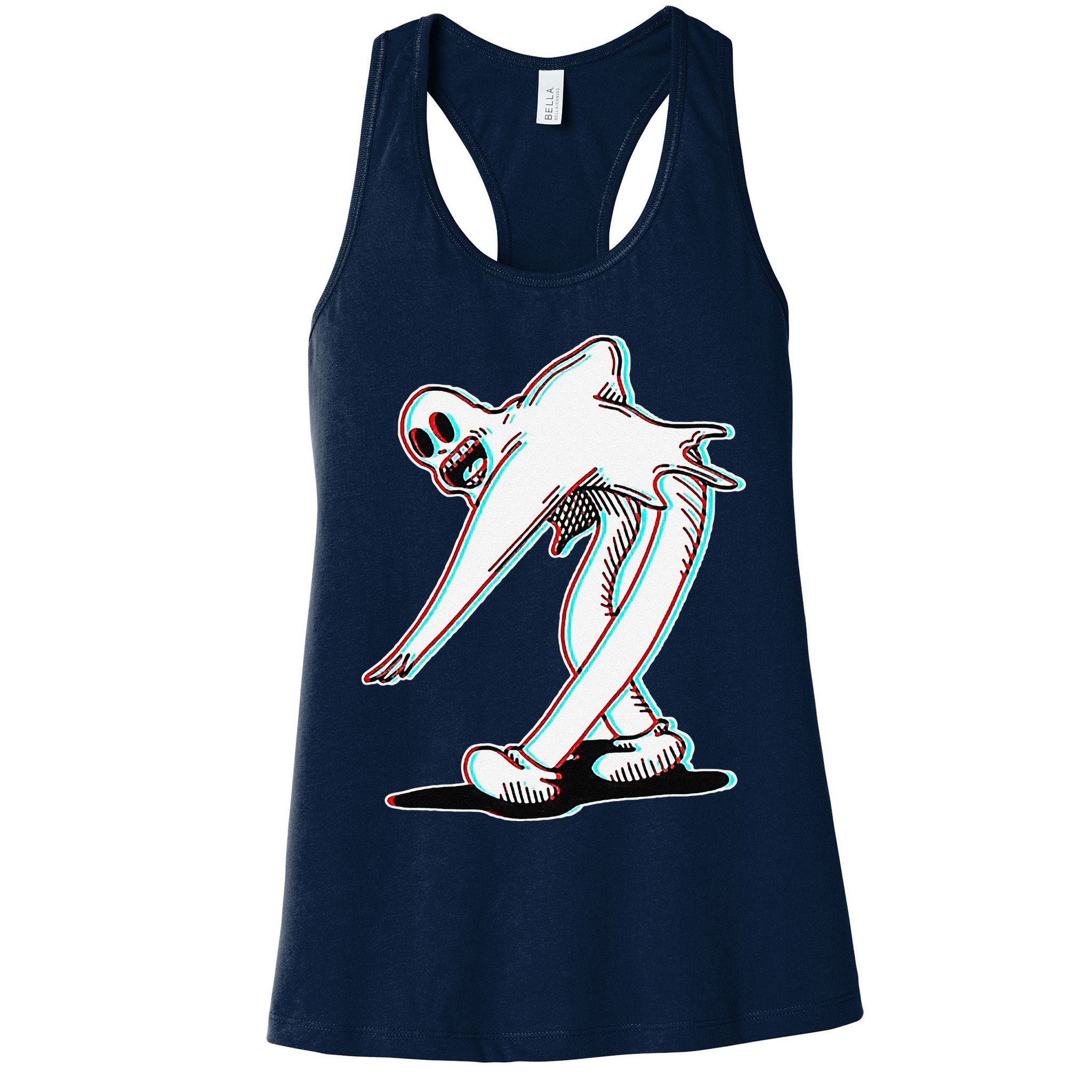 Koko The Clown Ghost Glitch Dancing Womens Tank Top