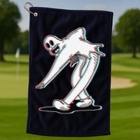 Koko The Clown Ghost Glitch Dancing Golf Towel