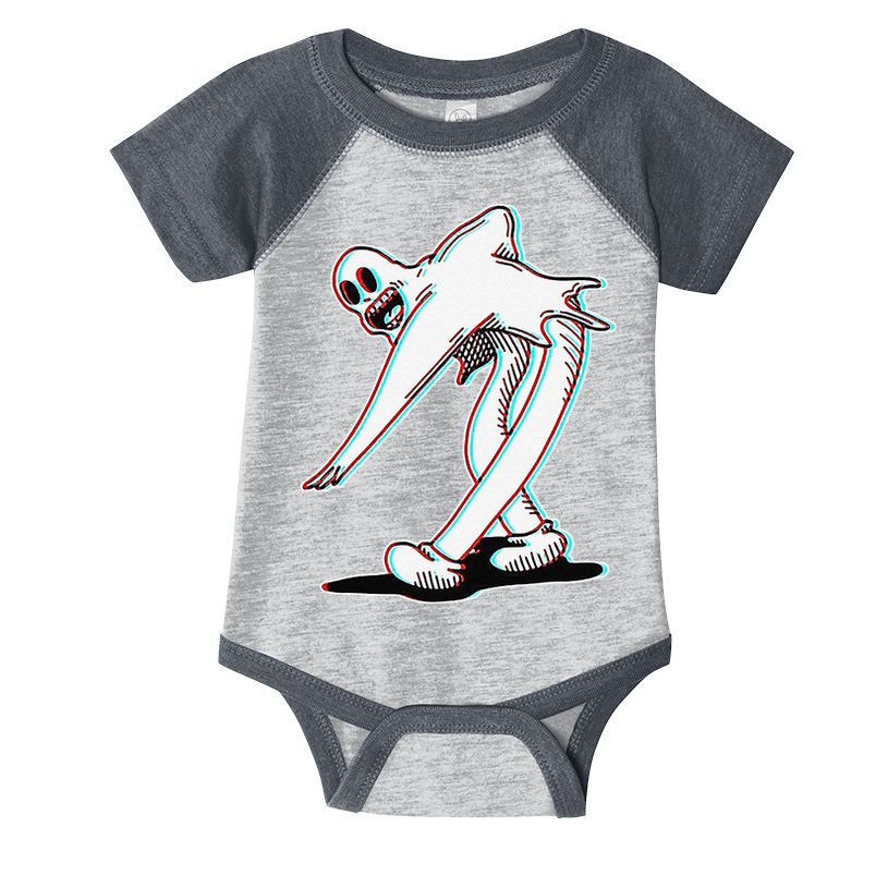 Koko The Clown Ghost Glitch Dancing Infant Baby Jersey Bodysuit