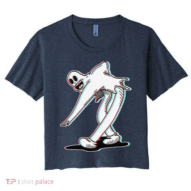 Koko The Clown Ghost Glitch Dancing Crop Top