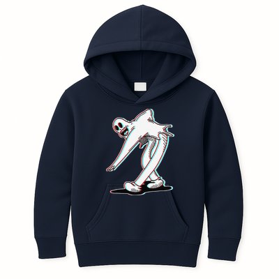 Koko The Clown Ghost Glitch Dancing Kids Hoodie