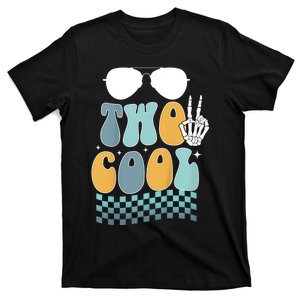 Kids Two Cool 2nd Birthday Party Happy Birthday Boy 2 Years Old T-Shirt