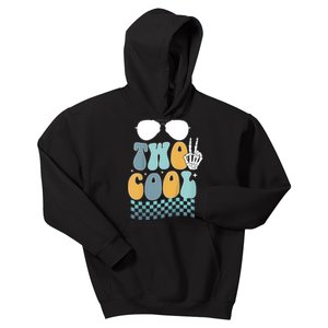 Kids Two Cool 2nd Birthday Party Happy Birthday Boy 2 Years Old Kids Hoodie