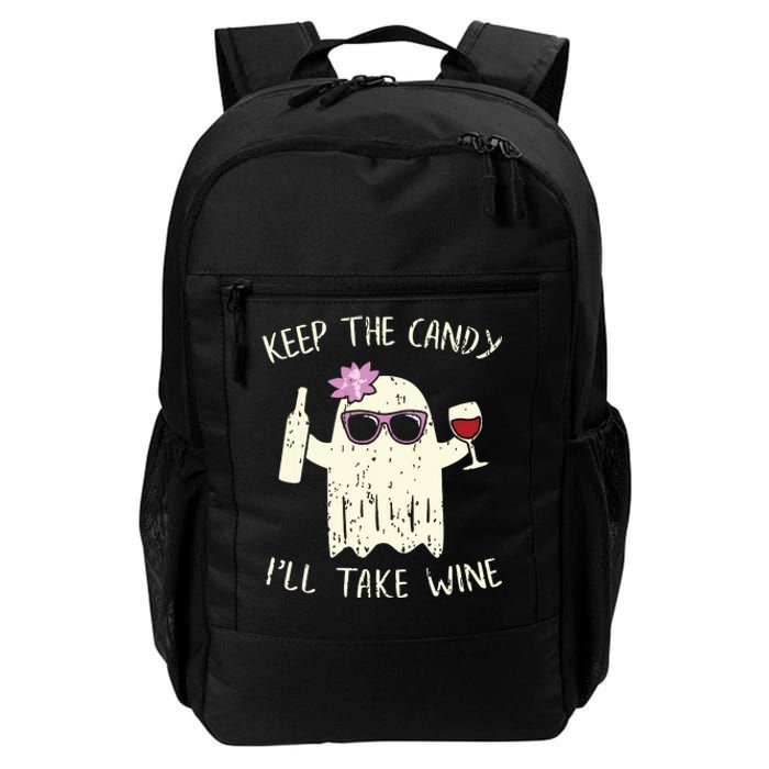 Keep The Candy Funny Halloween Ghost Costume Women Daily Commute Backpack