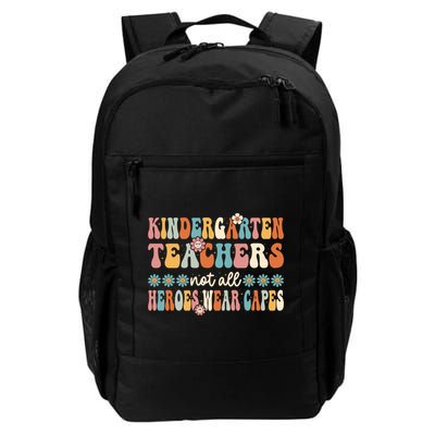Kindergarten Teachers Capes Groovy Preschool Teacher Gift Backpack
