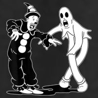 Koko The Clown And Ghost Dancing Garment-Dyed Fleece Hoodie