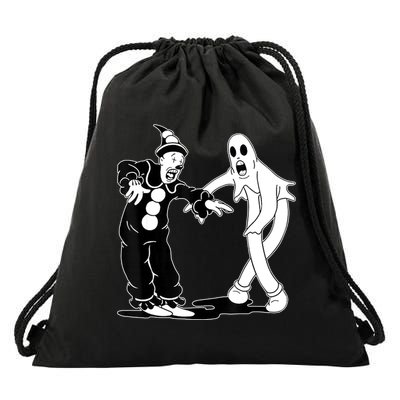 Koko The Clown And Ghost Dancing Drawstring Bag