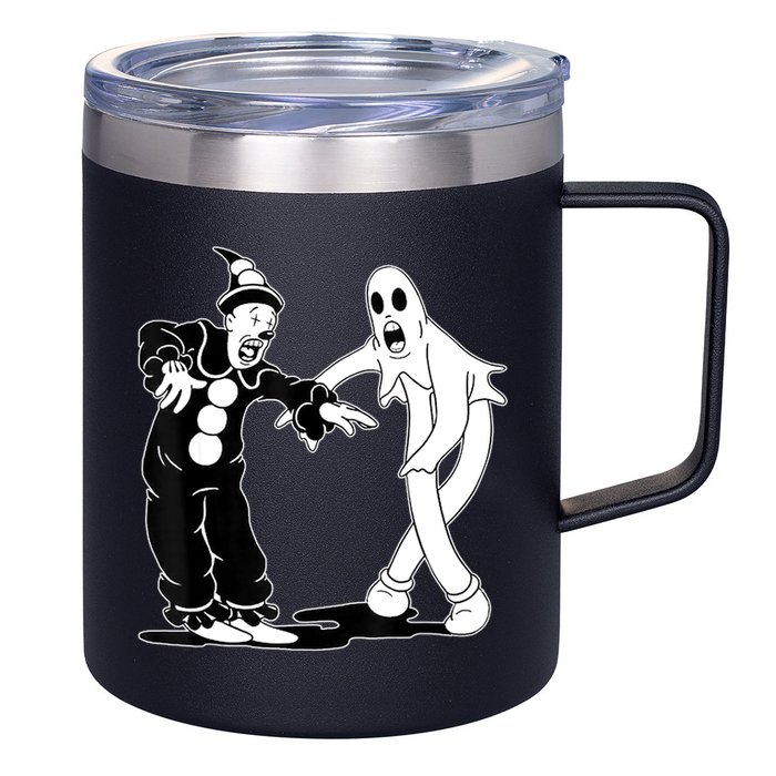 Koko The Clown And Ghost Dancing 12oz Stainless Steel Coffee Mug