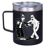 Koko The Clown And Ghost Dancing 12oz Stainless Steel Coffee Mug