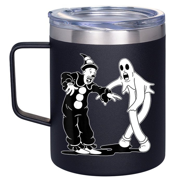 Koko The Clown And Ghost Dancing 12oz Stainless Steel Coffee Mug