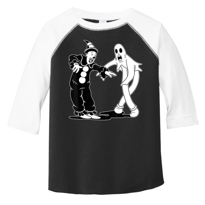 Koko The Clown And Ghost Dancing Toddler Fine Jersey T-Shirt