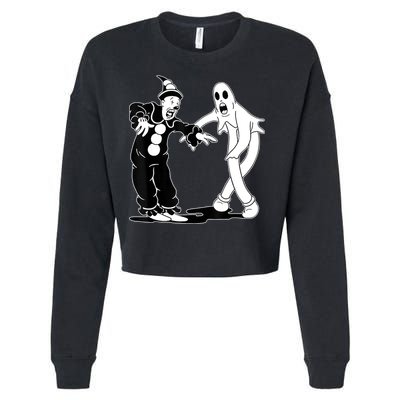 Koko The Clown And Ghost Dancing Cropped Pullover Crew
