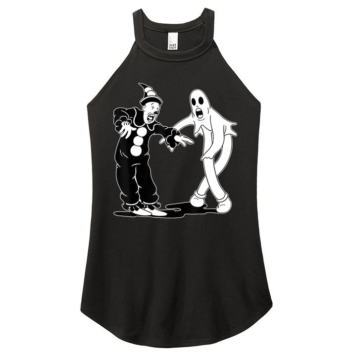 Koko The Clown And Ghost Dancing Women's Perfect Tri Rocker Tank