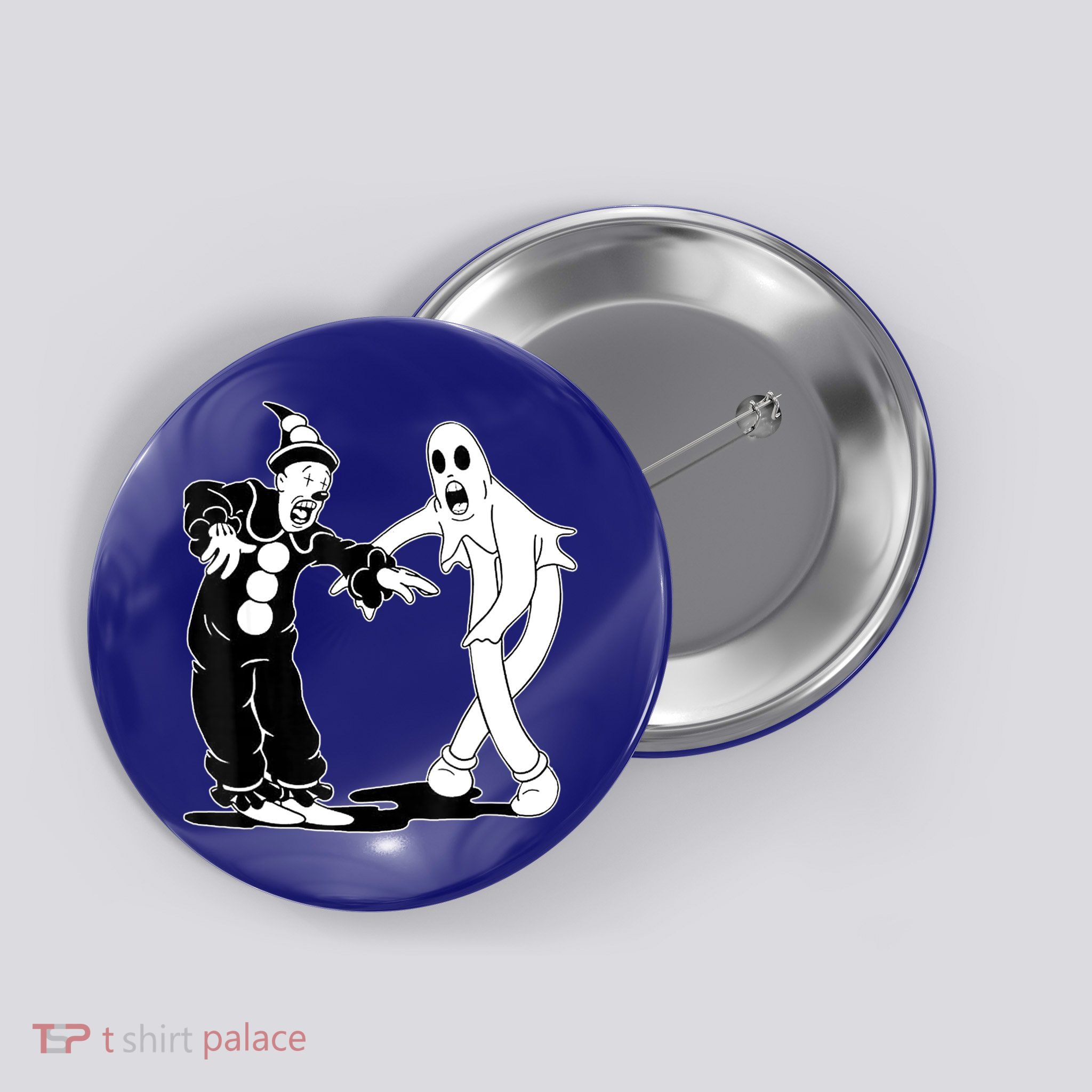 Koko The Clown And Ghost Dancing Button