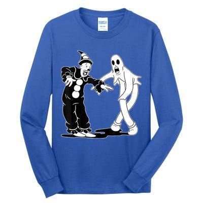 Koko The Clown And Ghost Dancing Tall Long Sleeve T-Shirt