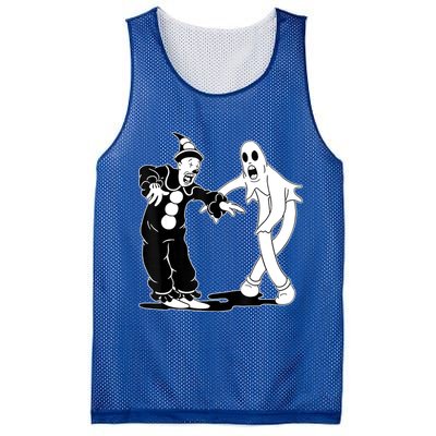 Koko The Clown And Ghost Dancing Mesh Reversible Basketball Jersey Tank