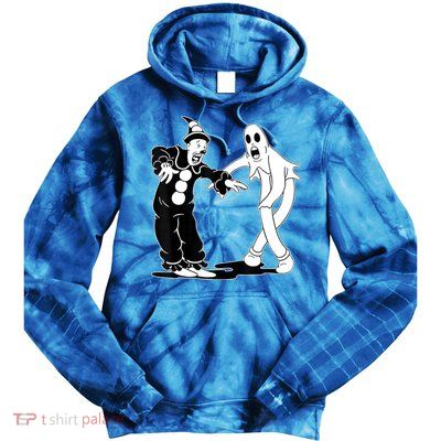 Koko The Clown And Ghost Dancing Tie Dye Hoodie