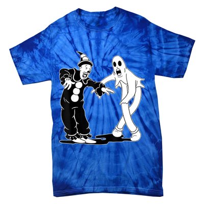 Koko The Clown And Ghost Dancing Tie-Dye T-Shirt