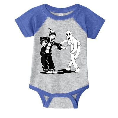 Koko The Clown And Ghost Dancing Infant Baby Jersey Bodysuit