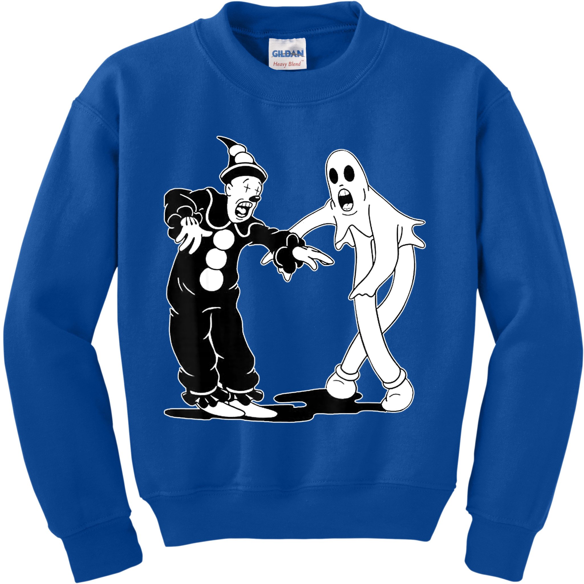Koko The Clown And Ghost Dancing Kids Sweatshirt