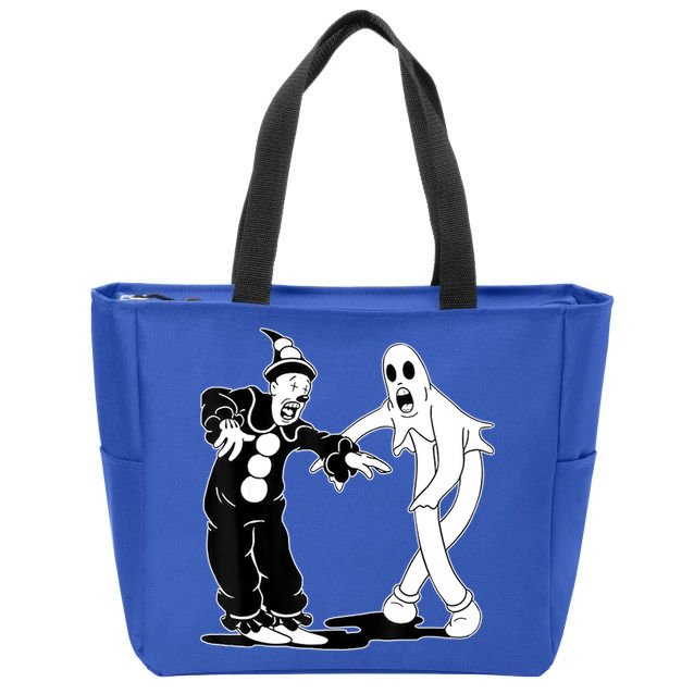 Koko The Clown And Ghost Dancing Zip Tote Bag