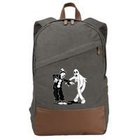Koko The Clown And Ghost Dancing Cotton Canvas Backpack