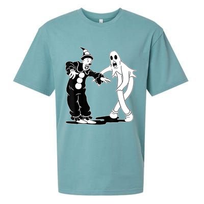 Koko The Clown And Ghost Dancing Sueded Cloud Jersey T-Shirt