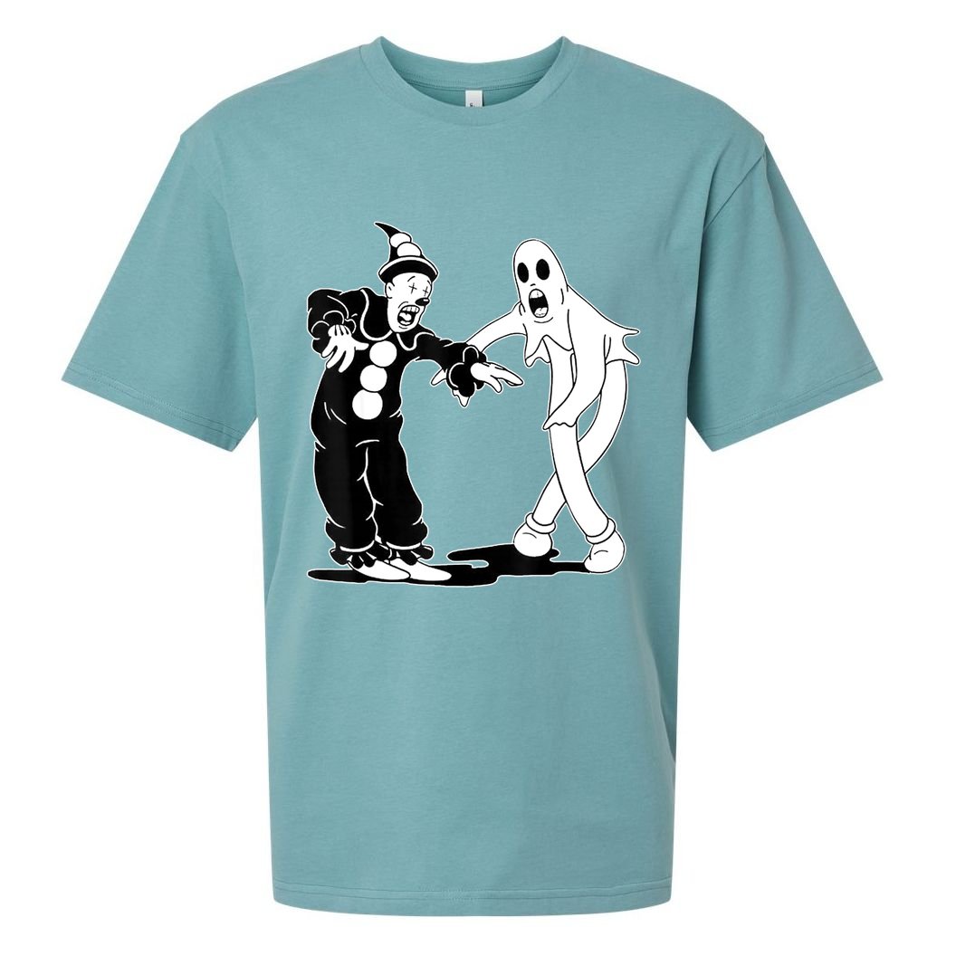 Koko The Clown And Ghost Dancing Sueded Cloud Jersey T-Shirt