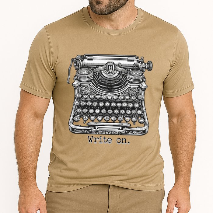 Keys To Creation Classic Typewriter Inspiration Performance Shirt